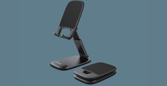 Lamicall foldable phone stand for desk